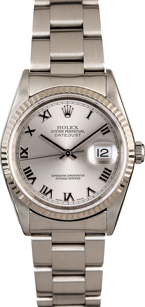 rolex oyster perpetual date just men's watch 16234|Rolex Oyster Perpetual Datejust steel.